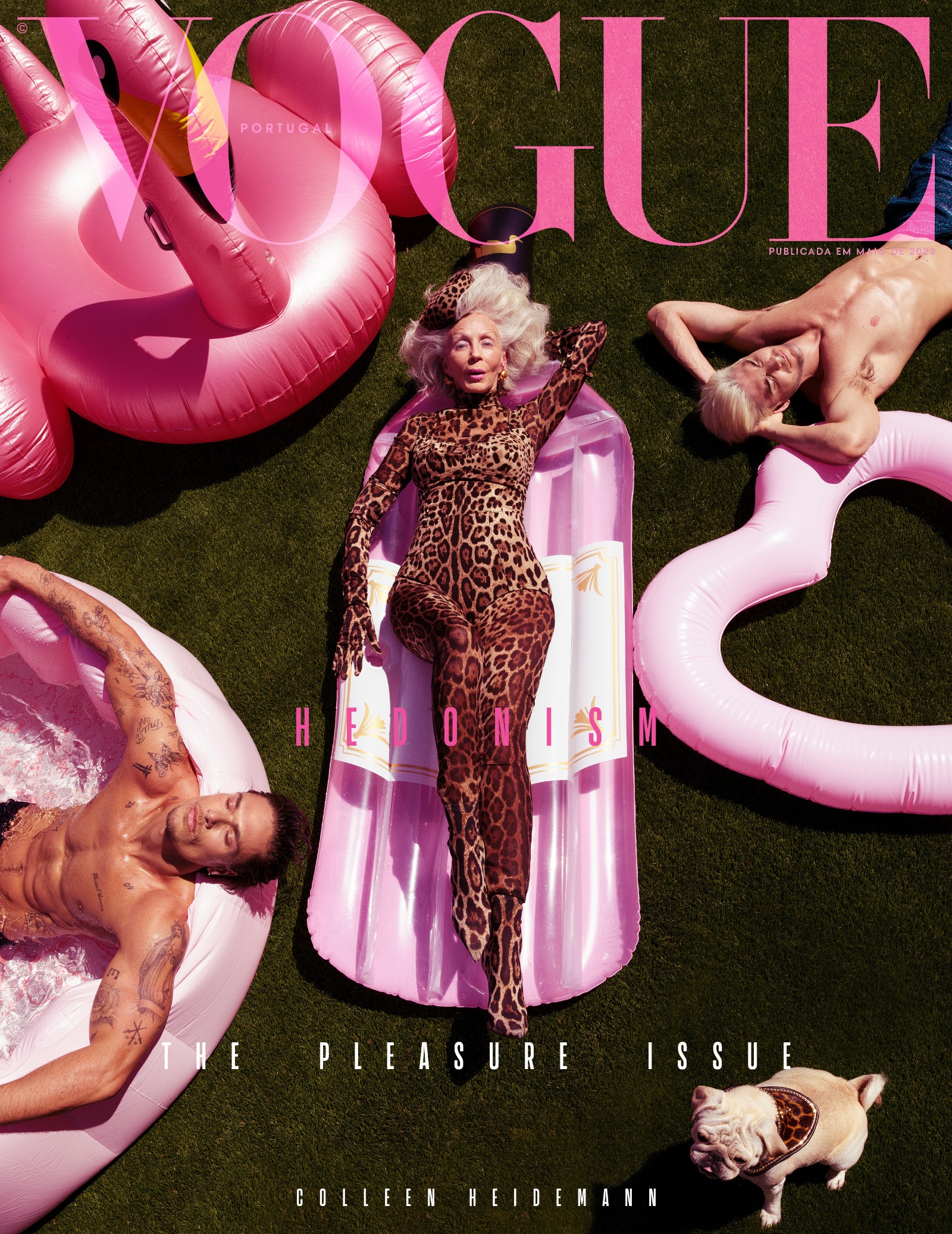 Colleen Heidemann for Vogue Portugal with hair by Joeri Rouffa