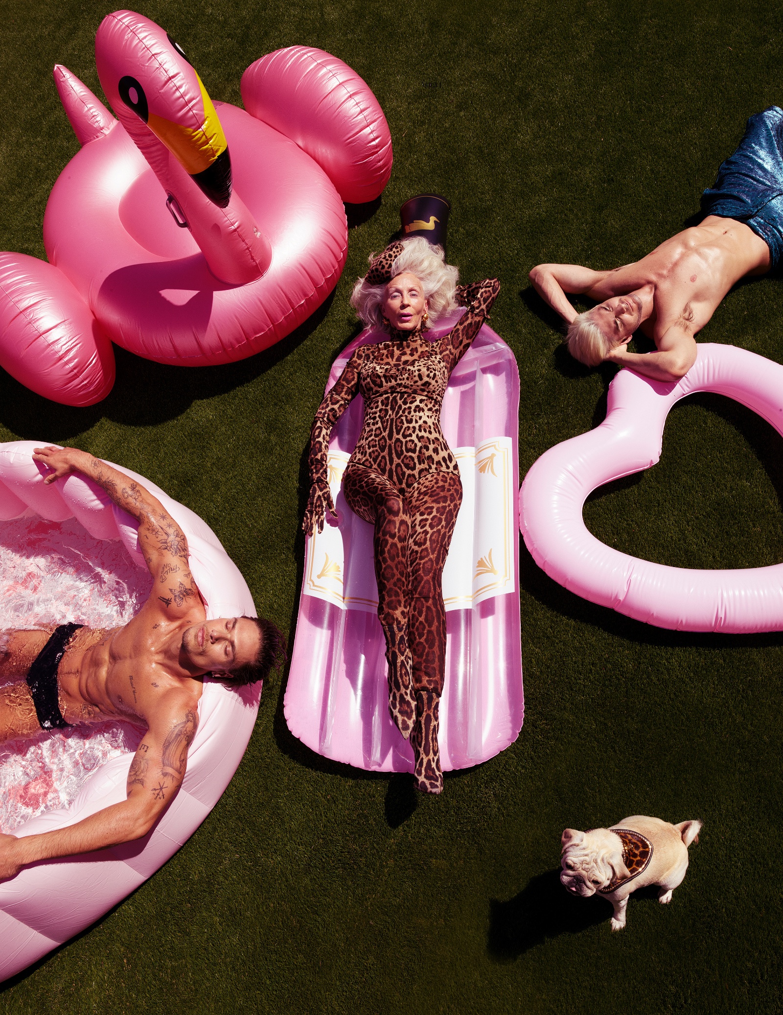 Colleen Heidemann for Vogue Portugal with hair by Joeri Rouffa