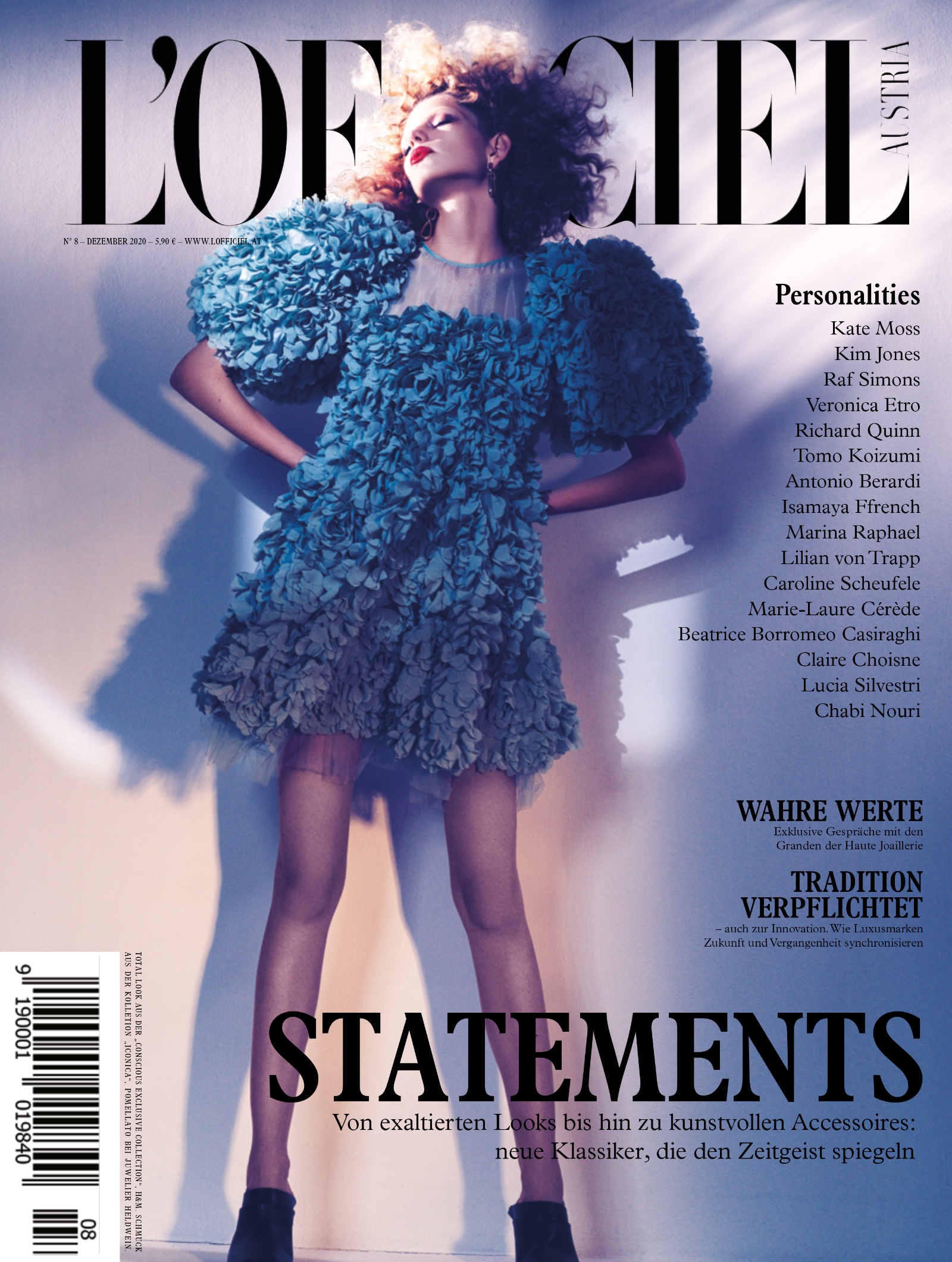 Barbora Bruskova for L'Officiel Austria with hair by Joeri Rouffa