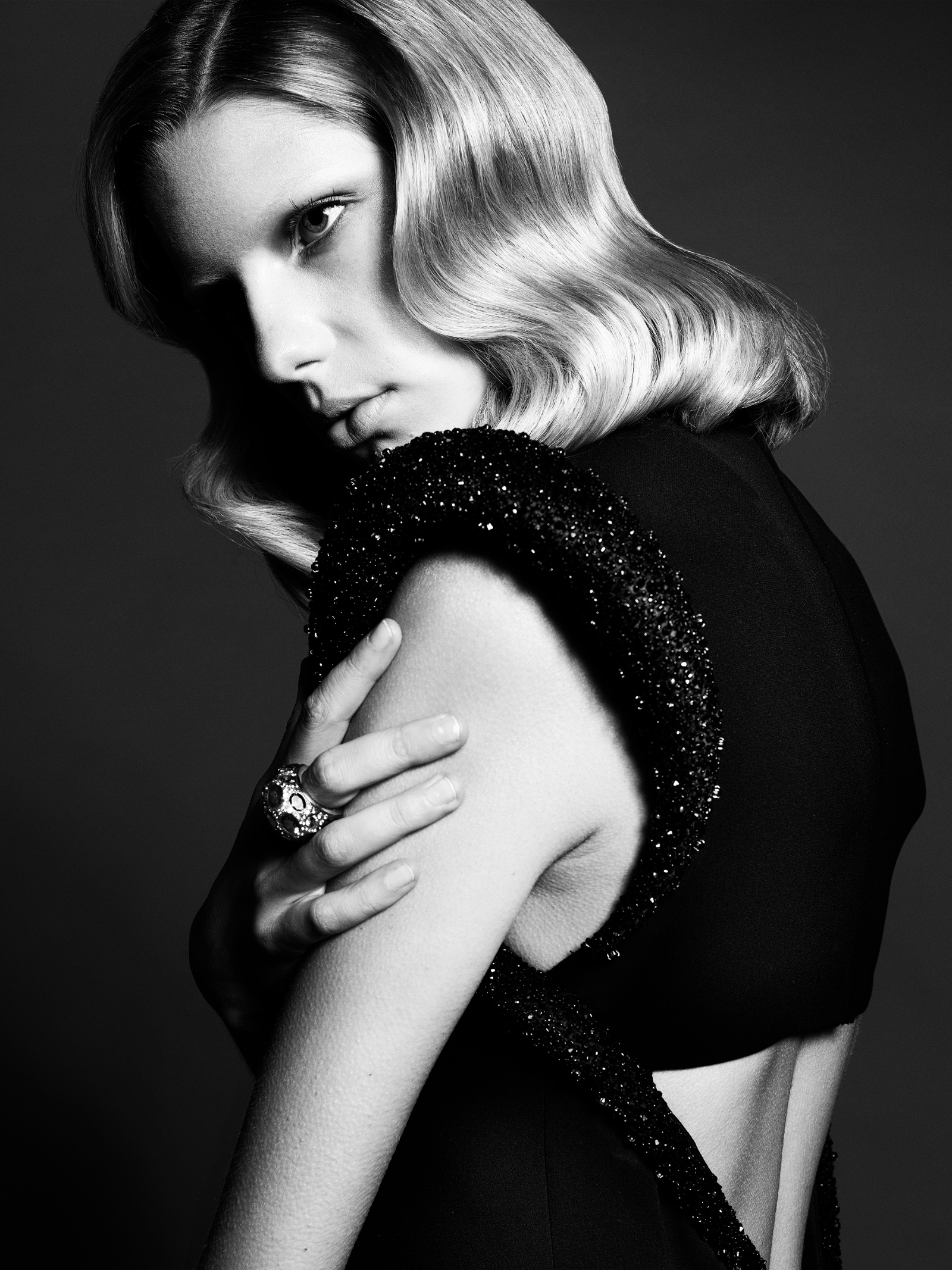 Barbora Bruskova for L'Officiel Austria with hair by Joeri Rouffa