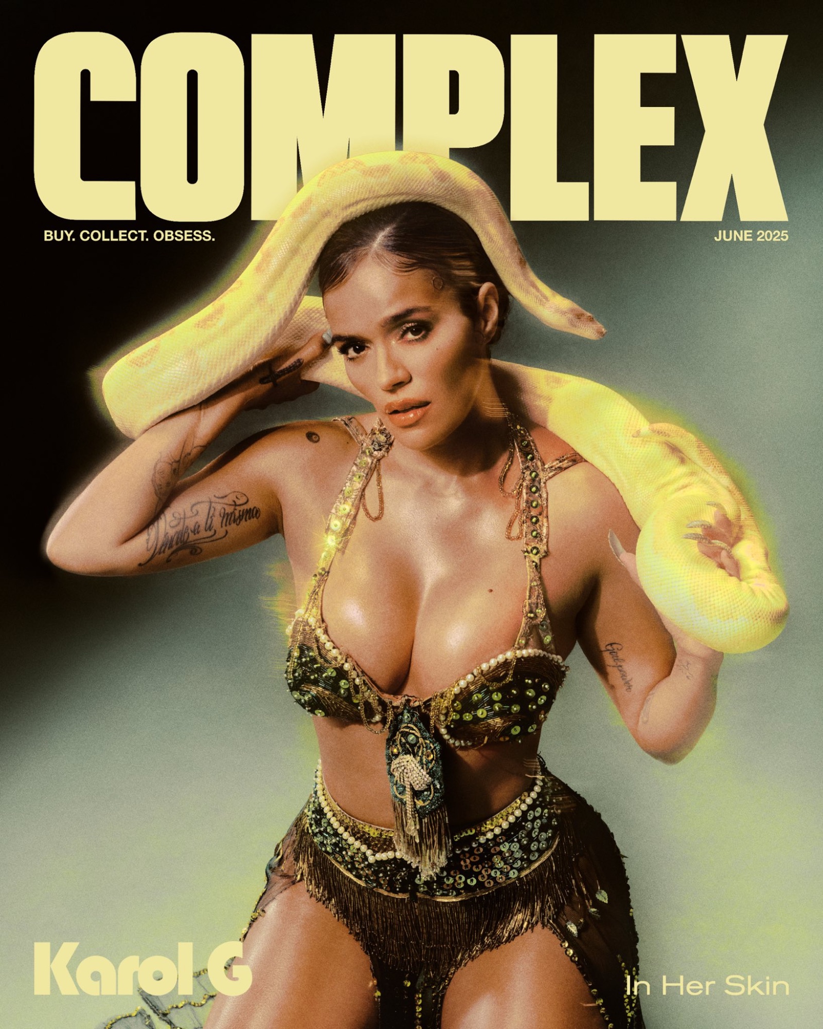 Karol G for Complex with hair by Joeri Rouffa