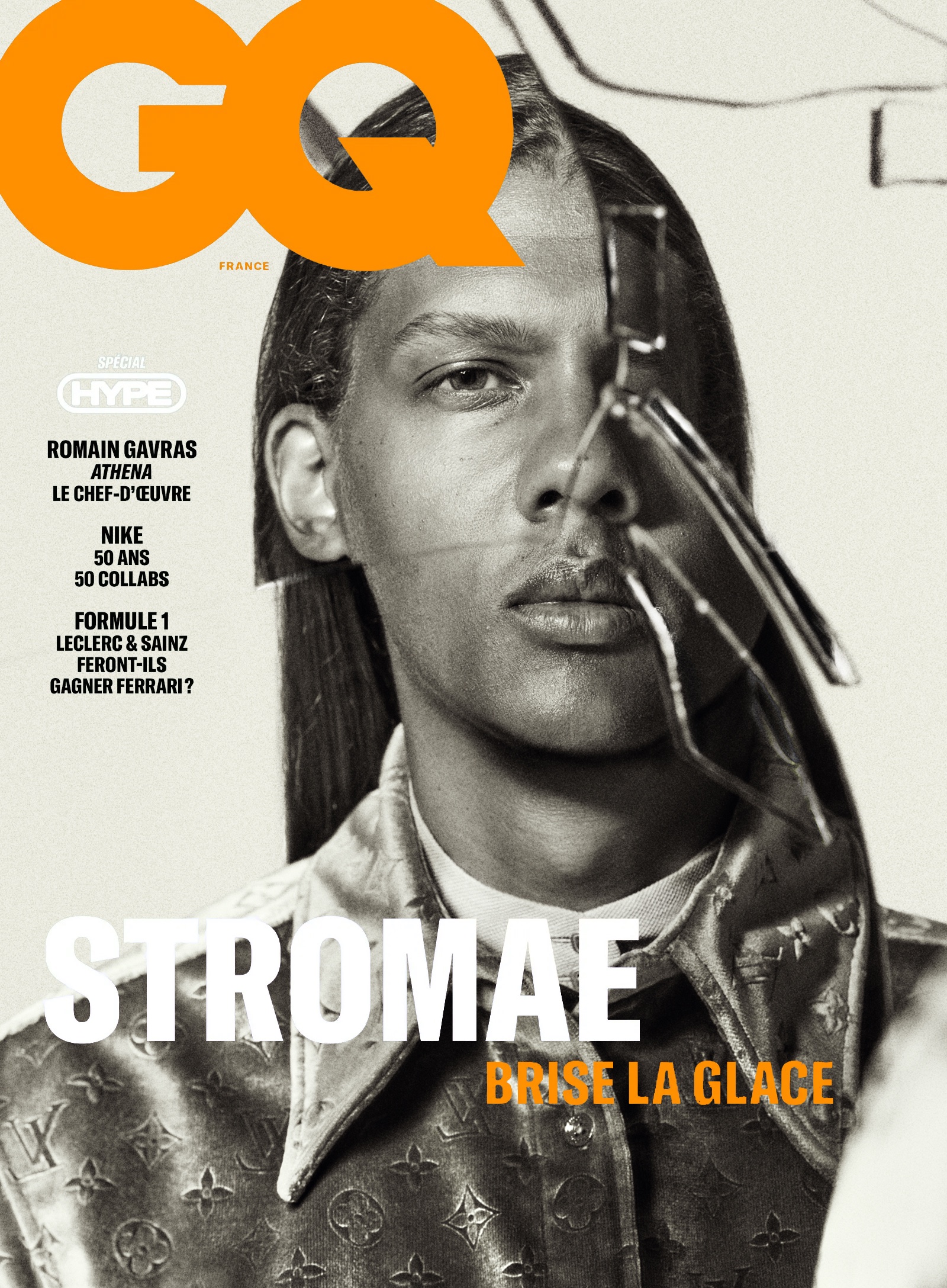 Stromae for GQ France with hair by Joeri Rouffa