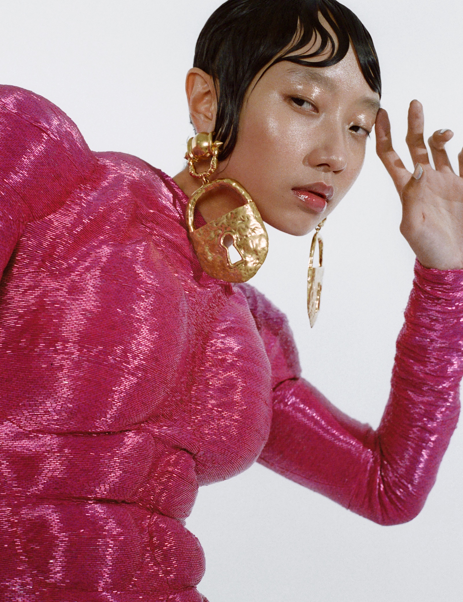 Kaigin Yong for Vogue Portugal with hair by Joeri Rouffa