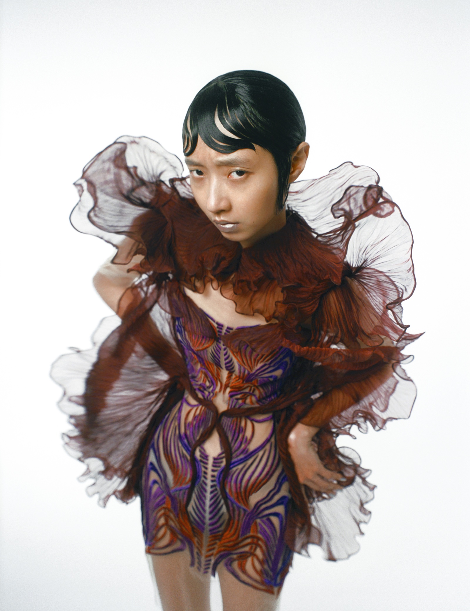 Kaigin Yong for Vogue Portugal with hair by Joeri Rouffa