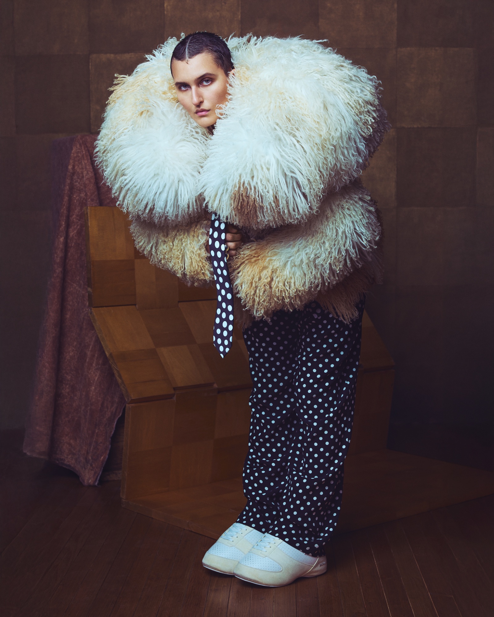 Chelsea Werner, Arta Gee, Caleb Enochs, Kat James, Nora Kryst, Duot Ajang for Vogue Portugal with hair by Joeri Rouffa